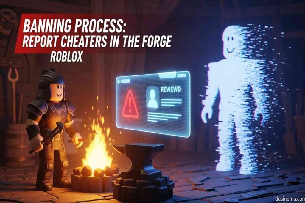 Report Cheaters in The Forge Roblox