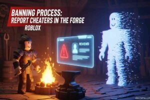 Report Cheaters in The Forge Roblox
