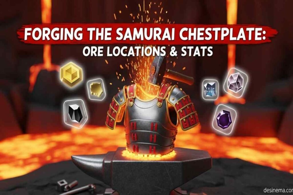The Forge Roblox: Samurai Chestplate Recipes & Ores December 2025 Samurai Chestplate