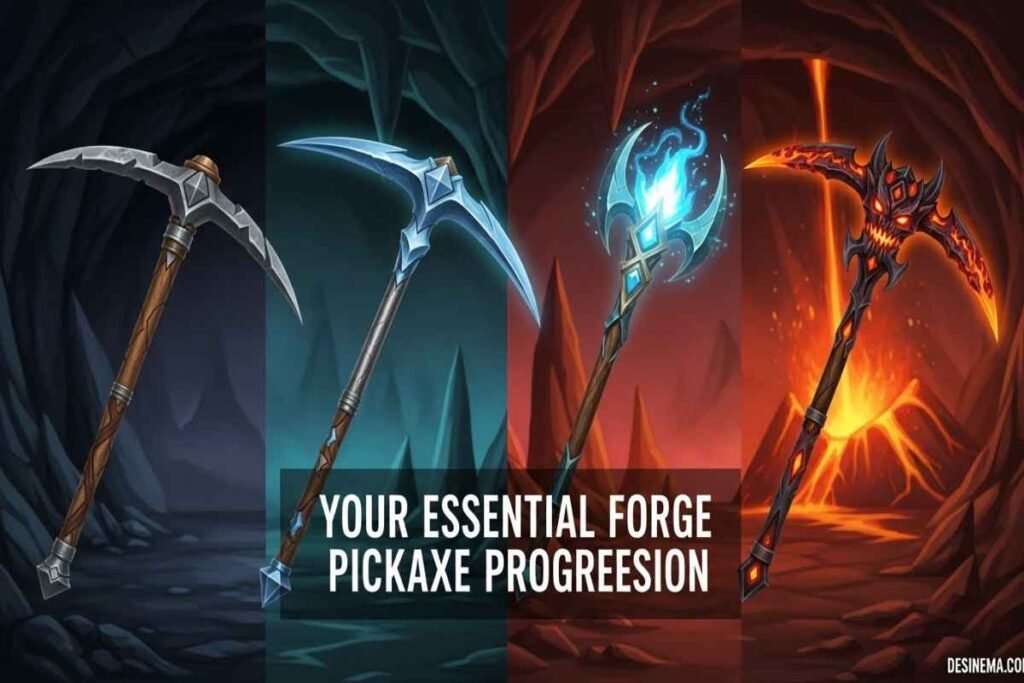 The Forge Pickaxe Progression: A December 2025 Breakdown The Forge Pickaxe Progression