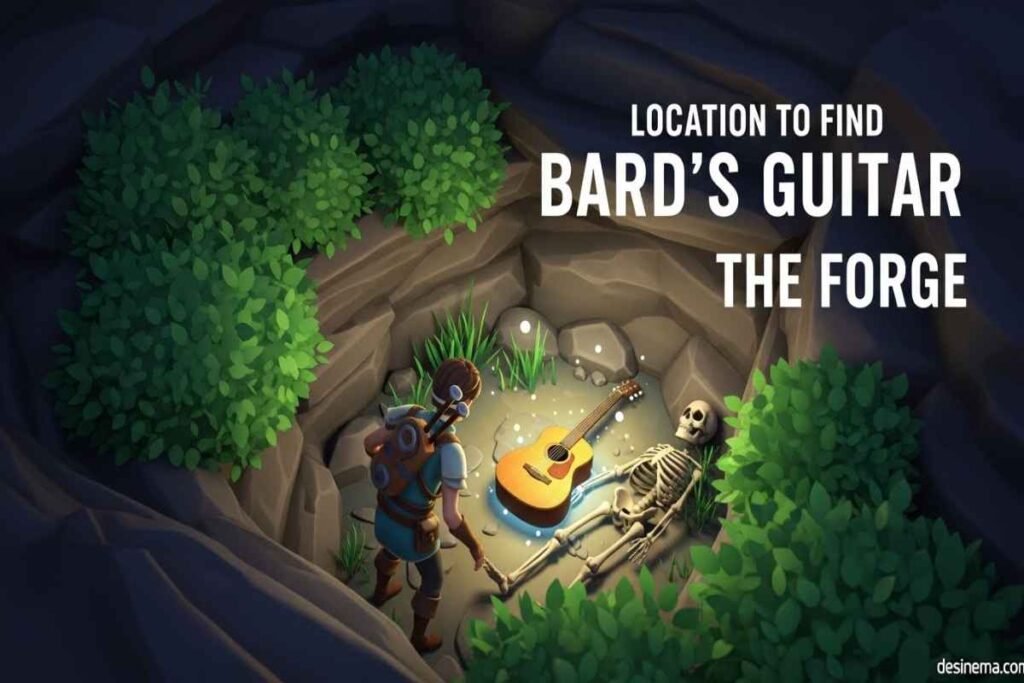 The Forge: Find Bard’s Guitar in the Secret Cave (December 2025) find bard's guitar the forge