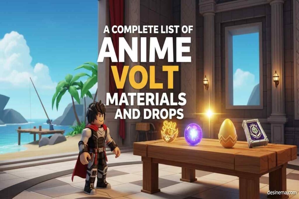 Anime Volt Materials