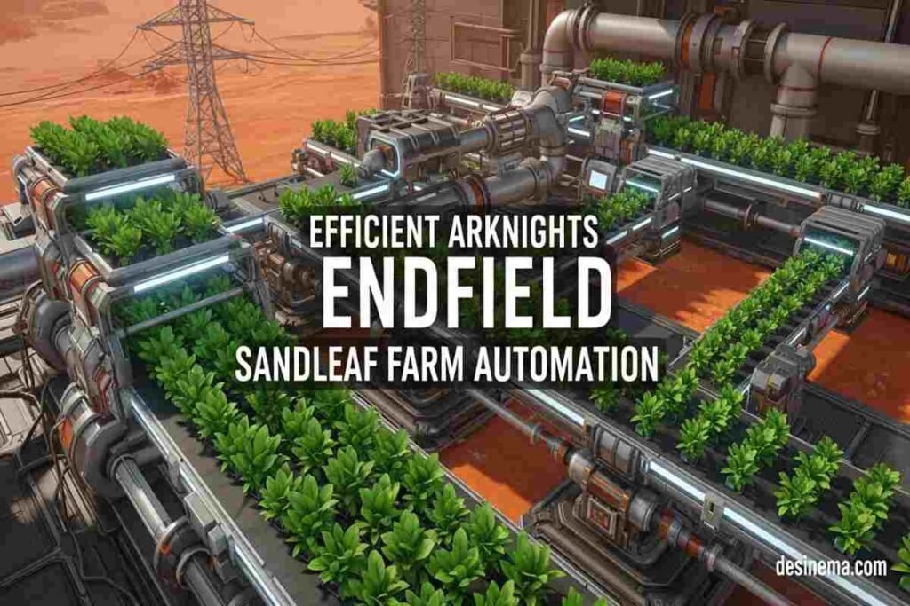 Arknights Endfield Sandleaf Farm Setup and Location February 2026 Arknights Endfield Sandleaf Farm