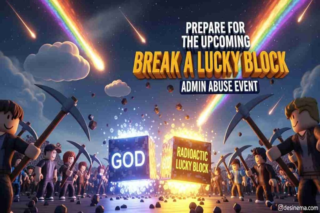 Break a Lucky Block Admin Abuse event