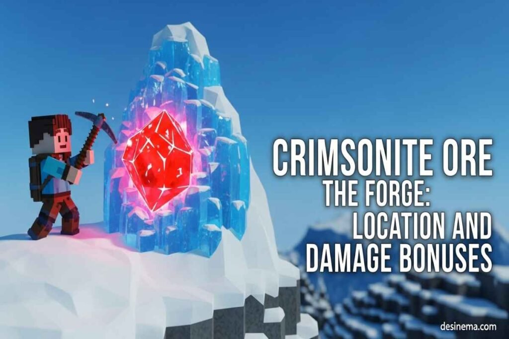 Crimsonite Ore The Forge