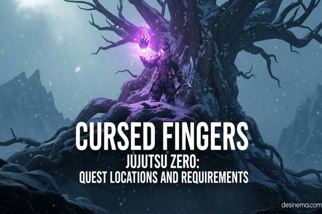 Cursed Fingers Jujutsu Zero