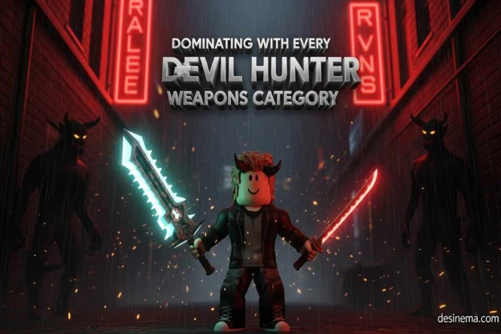Devil Hunter weapons