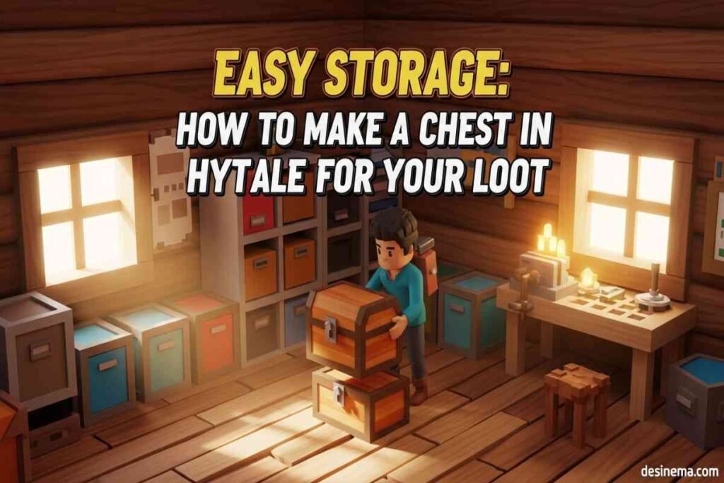 How to make a chest in Hytale