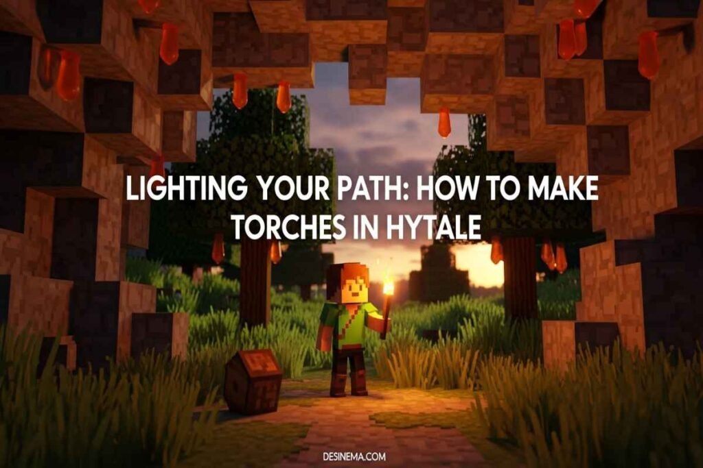 How to make torches in Hytale