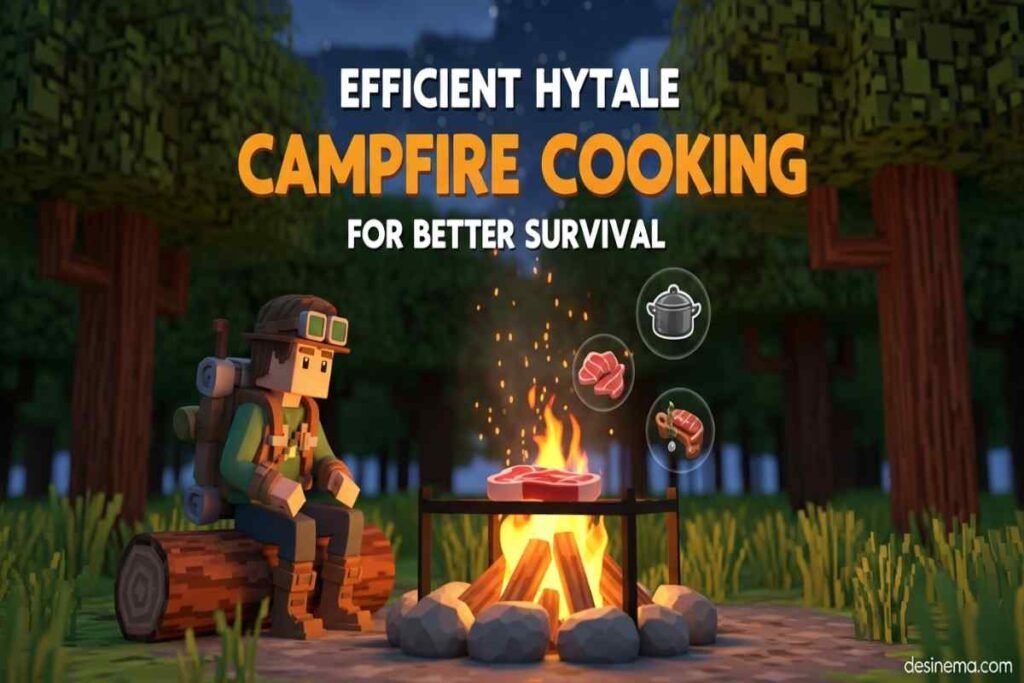 Hytale campfire cooking