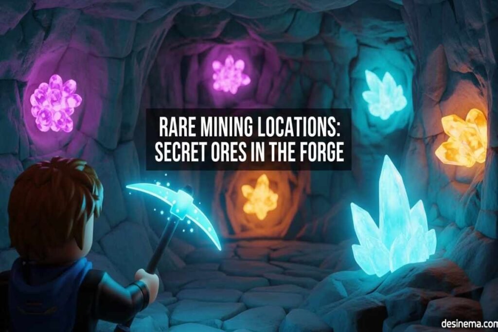 Secret ores in The Forge