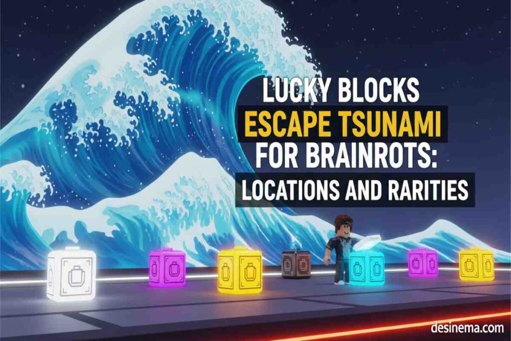 Lucky Blocks Escape Tsunami for Brainrots
