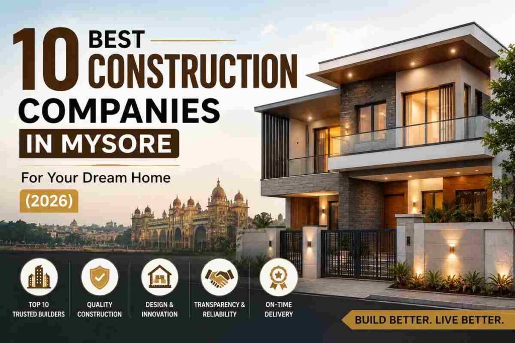 Top construction companies in Mysore 2026