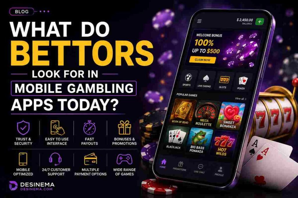 What Do Bettors Look for in Mobile Gambling Apps Today? What Bettors Want in Mobile Gambling Apps
